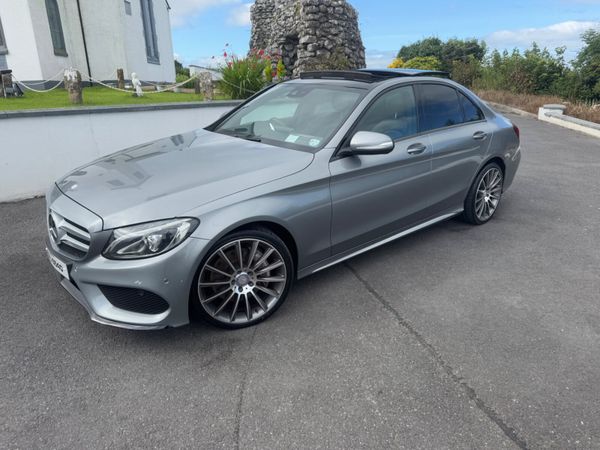 Mercedes-Benz C-Class Saloon, Diesel, 2015, Silver