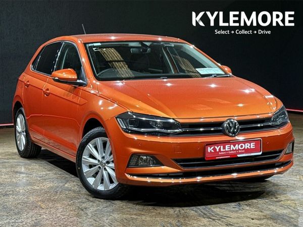 Volkswagen Polo Hatchback, Petrol, 2019, Orange