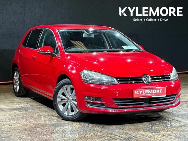 Volkswagen Golf Saloon, Petrol, 2016, Red