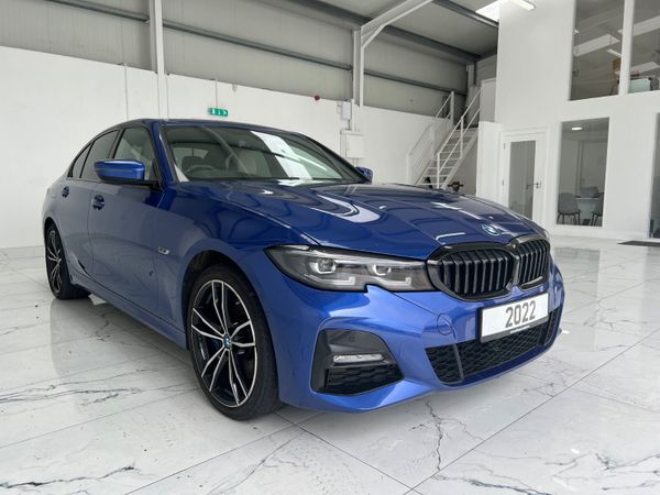 BMW 3-Series Saloon, Petrol Hybrid, 2022, Blue