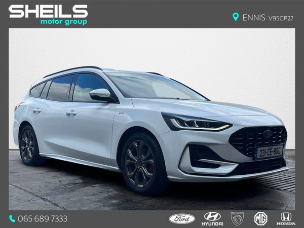Ford Focus Estate, Petrol, 2023, White