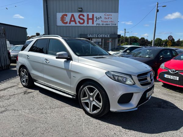 Mercedes-Benz GLE SUV, Petrol Plug-in Hybrid, 2016, Silver