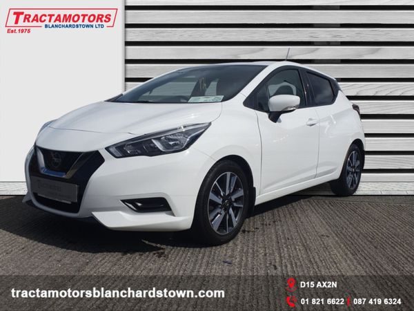 Nissan Micra Hatchback, Petrol, 2017, White