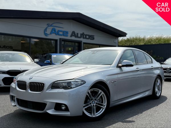 BMW 5-Series Saloon, Diesel, 2015, Silver