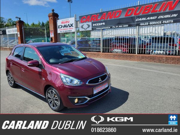 Mitsubishi Mirage Hatchback, Petrol, 2016, Red