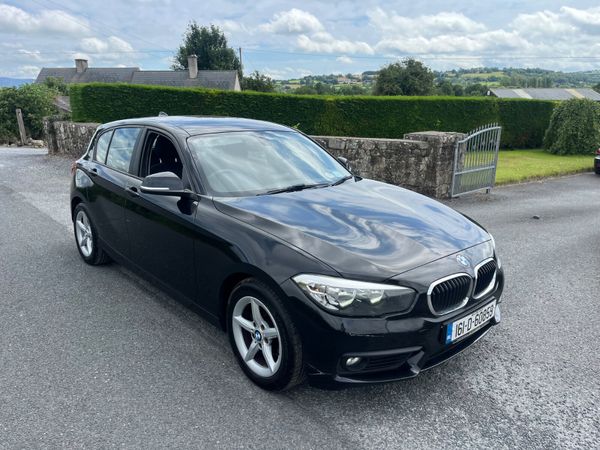 BMW 1-Series Hatchback, Diesel, 2016, Black