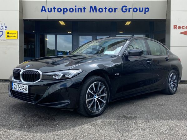 BMW 3-Series Saloon, Petrol Plug-in Hybrid, 2023, Black