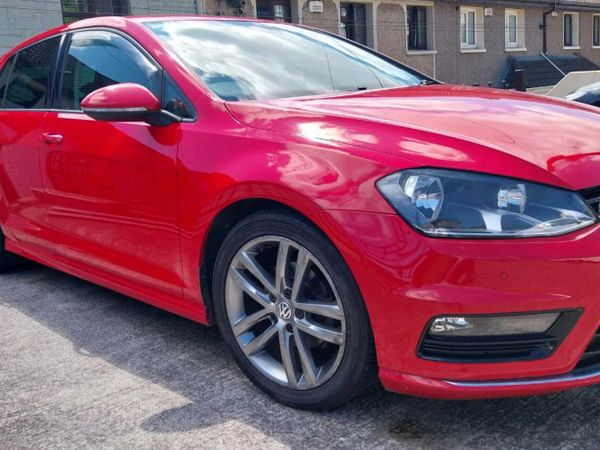 Volkswagen Golf Estate, Petrol, 2016, Red