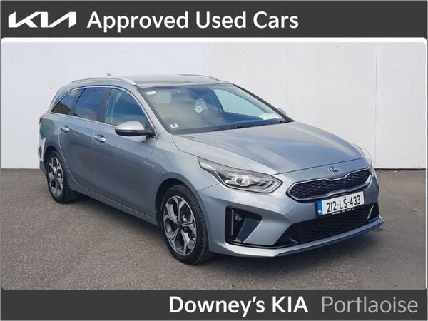 Kia Ceed Estate, Petrol Plug-in Hybrid, 2021, Silver