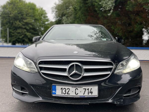 Mercedes-Benz E-Class Saloon, Diesel Hybrid, 2013, Black