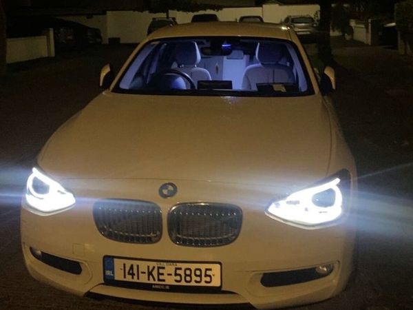 BMW 1-Series Hatchback, Petrol, 2014, White