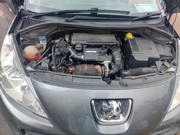 Peugeot 207 Hatchback, Diesel, 2010, Grey