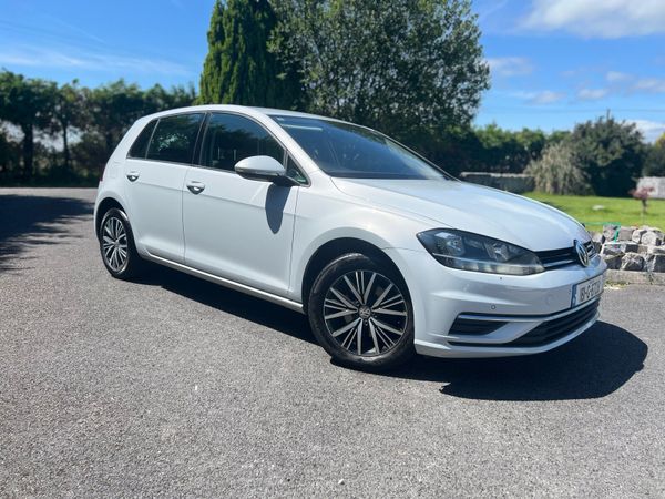 Volkswagen Golf Hatchback, Diesel, 2018, Silver