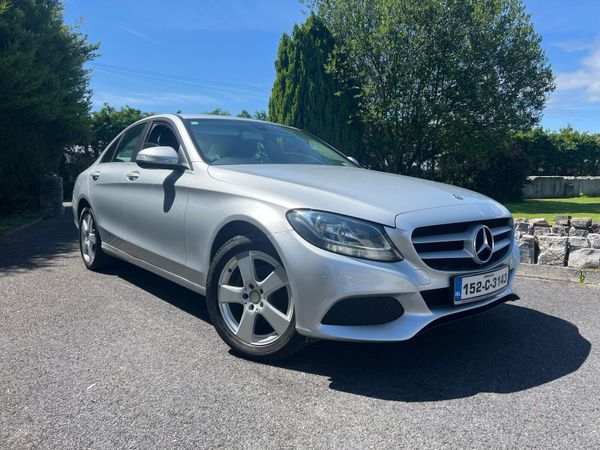 Mercedes-Benz C-Class Saloon, Diesel, 2015, Silver