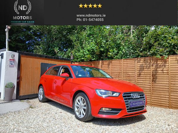 Audi A3 Hatchback, Diesel, 2015, Red
