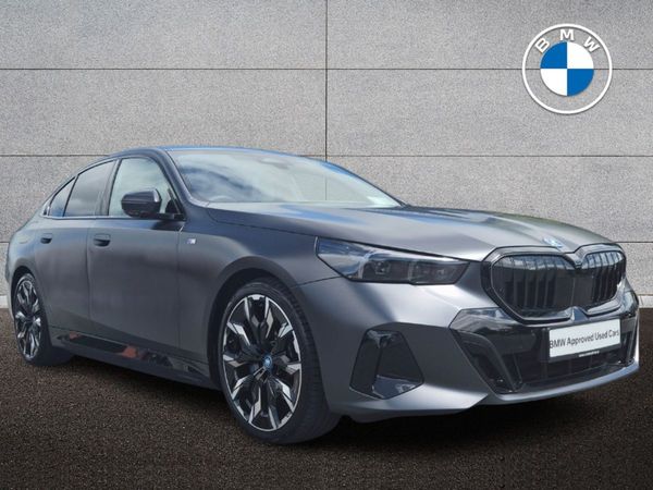 BMW 5-Series Saloon, Petrol Plug-in Hybrid, 2025, Grey