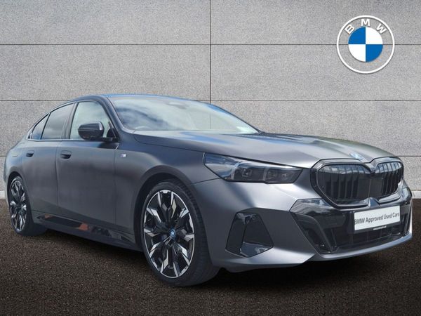 BMW 5-Series Saloon, Petrol Plug-in Hybrid, 2025, Grey
