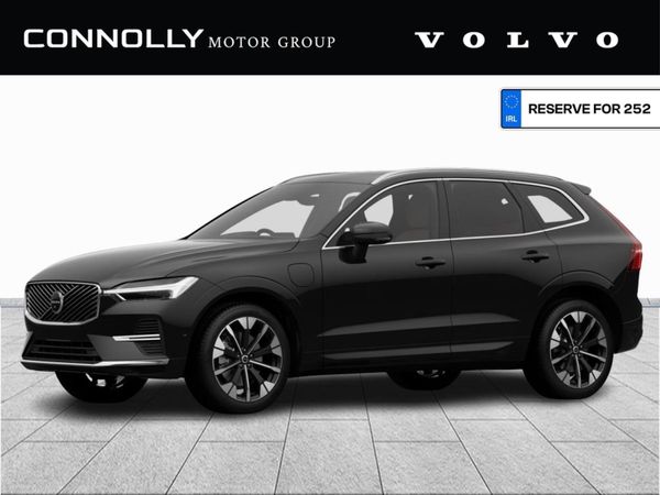 Volvo XC60 SUV, Petrol Plug-in Hybrid, 2025, Black