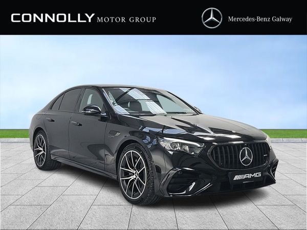 Mercedes-Benz E-Class Saloon, Petrol Plug-in Hybrid, 2025, Black