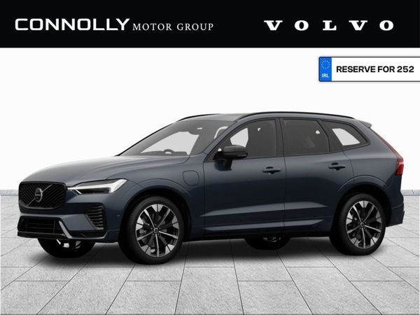 Volvo XC60 SUV, Petrol Plug-in Hybrid, 2025, Blue