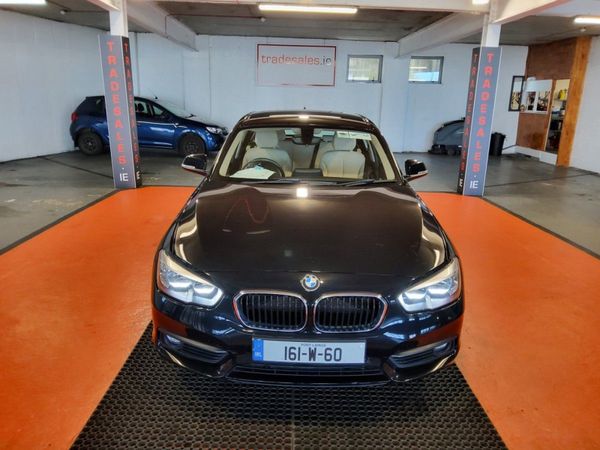 BMW 1-Series Hatchback, Petrol, 2016, Black