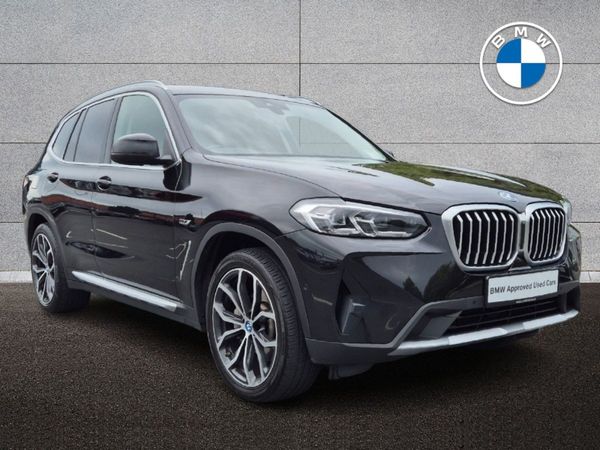 BMW X3 SUV, Petrol Plug-in Hybrid, 2022, Black