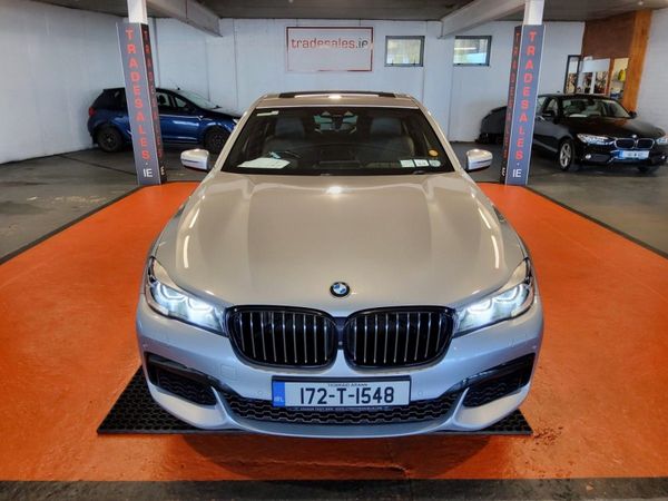 BMW 7-Series Saloon, Diesel, 2017, Silver