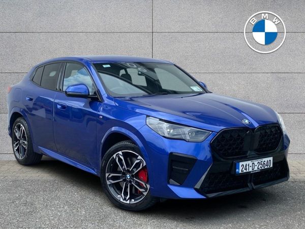 BMW X2 SUV, Petrol Hybrid, 2024, Blue