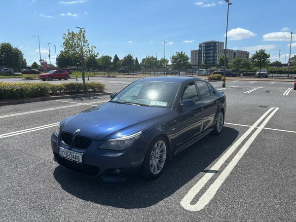 BMW 5-Series Saloon, Diesel, 2007, Blue