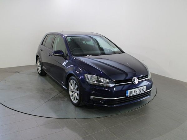 Volkswagen Golf Estate, Petrol, 2018, Blue