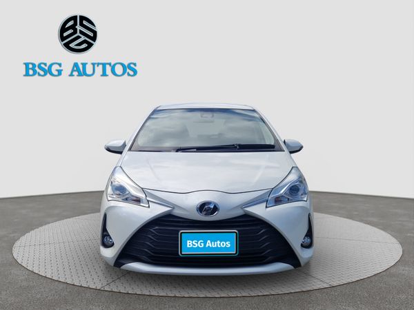 Toyota Vitz Hatchback, Petrol, 2019, White