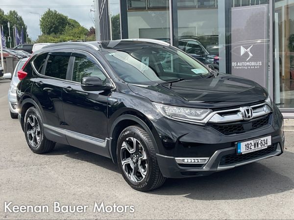 Honda CR-V MPV, Petrol Hybrid, 2019, Black