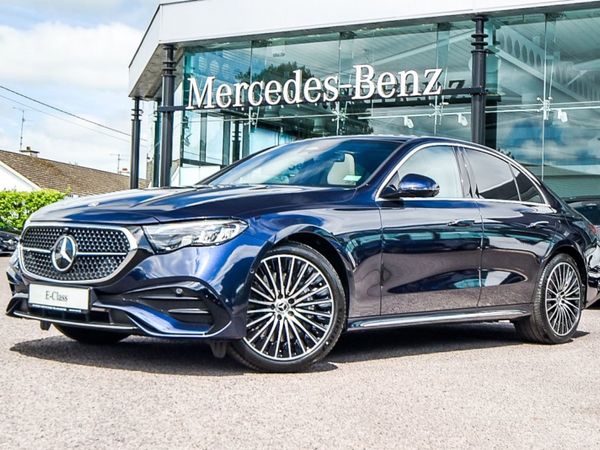 Mercedes-Benz E-Class Saloon, Diesel Plug-in Hybrid, 2025, Blue