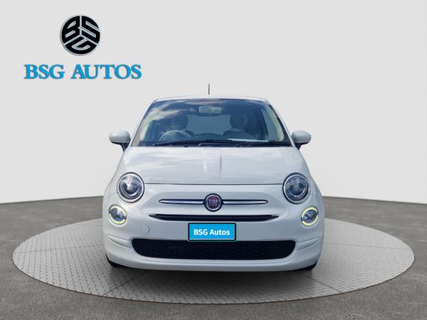 Fiat 500 Hatchback, Petrol, 2017, White