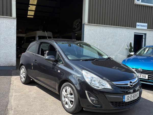 Opel Corsa Hatchback, Petrol, 2012, Black