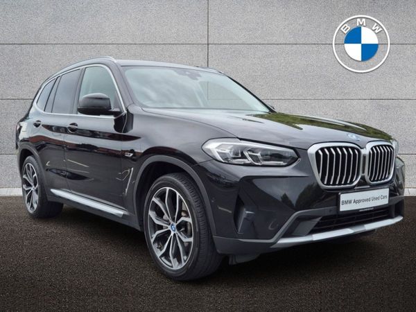 BMW X3 SUV, Petrol Plug-in Hybrid, 2022, Black