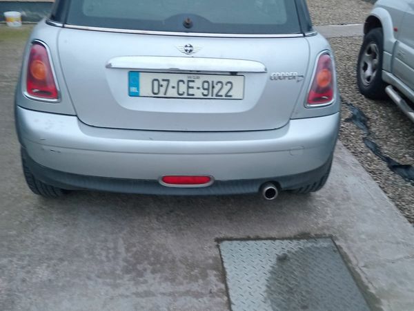 Mini Cooper Hatchback, Diesel, 2007, Silver