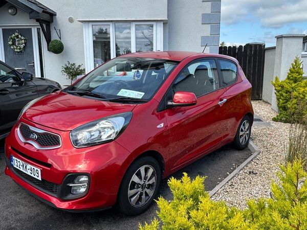 Kia Picanto Hatchback, Petrol, 2013, Red