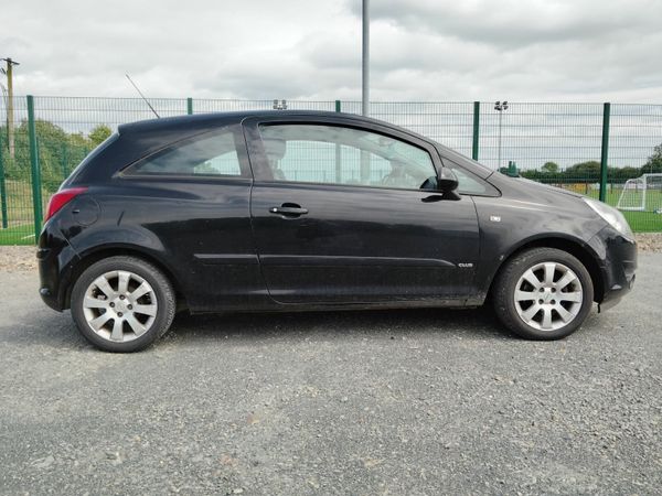 Opel Corsa Hatchback, Petrol, 2007, Black