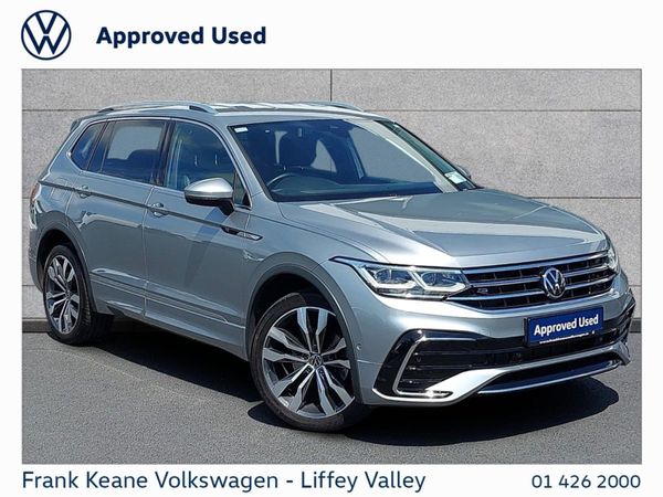 Volkswagen Tiguan Allspace SUV, Diesel, 2022, Silver