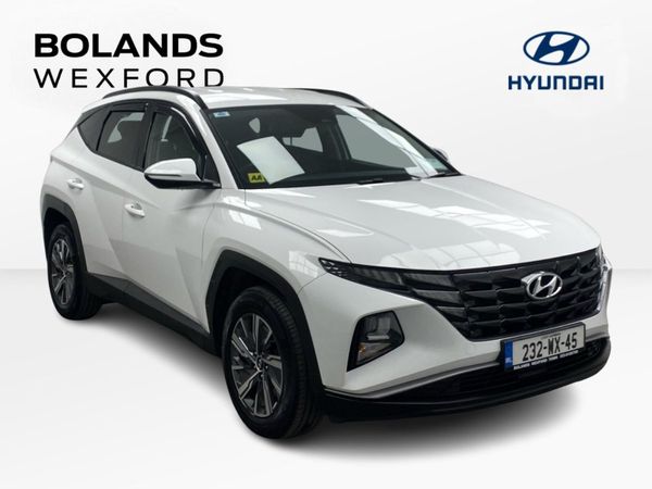 Hyundai Tucson SUV, Petrol Hybrid, 2023, White