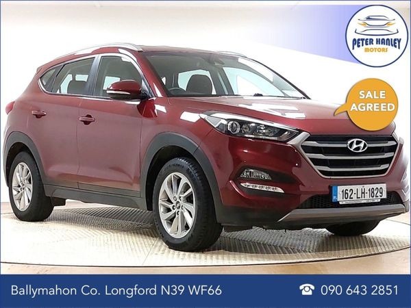 Hyundai Tucson SUV, Diesel, 2016, Red