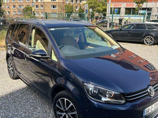 Volkswagen Touran MPV, Diesel, 2014, Blue