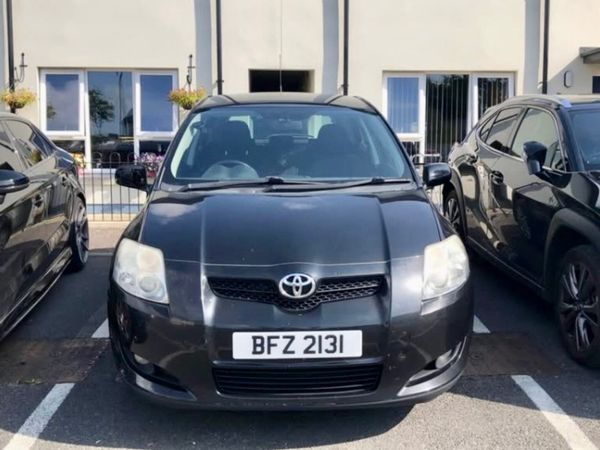 Toyota Auris Hatchback, Petrol, 2008, Black