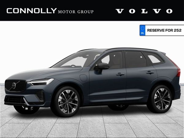 Volvo XC60 SUV, Petrol Plug-in Hybrid, 2025, Blue