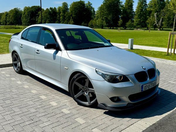 BMW 5-Series Saloon, Diesel, 2007, Silver