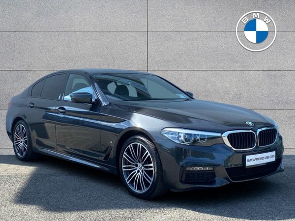 BMW 5-Series Saloon, Petrol Plug-in Hybrid, 2020, Grey