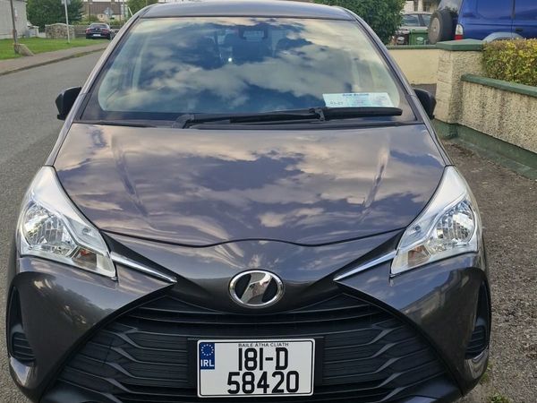 Toyota Vitz Hatchback, Petrol, 2018, Grey