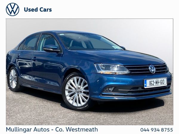 Volkswagen Jetta Saloon, Diesel, 2016, Blue