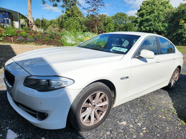 BMW 5-Series Saloon, Diesel, 2012, White